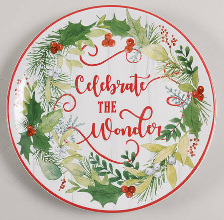 Winter Greens Dessert/Pie Plate