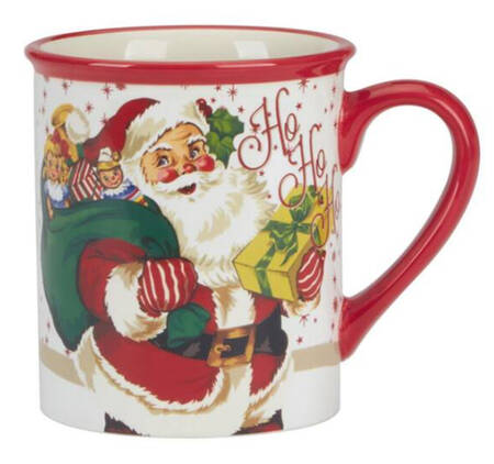 Santa's Retro Christmas (Melamine) by Certified International