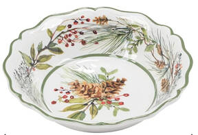 Winters Forest (Melamine) 8" All Purpose Bowl