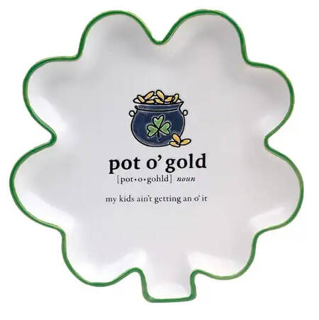 St. Patrick's Day Tidbit Plate
