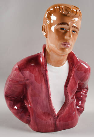James Dean by Clay Art