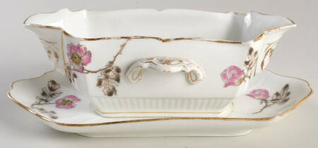 CHF2031 Open Sauce Boat & Underplate