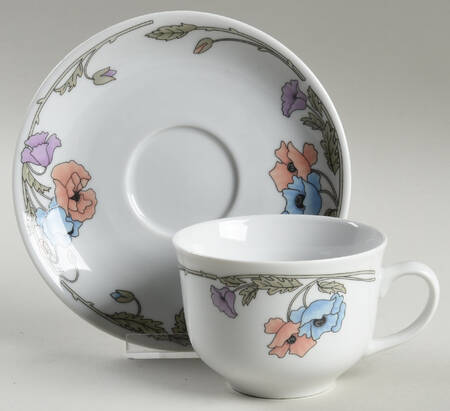 Ambrosia Flat Cup & Saucer Set