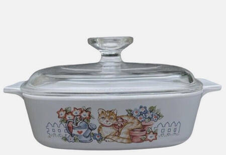 Garden Cat by Corning Corelle