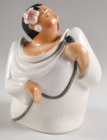 Cookie Jars Figural Cookie Jar & Lid