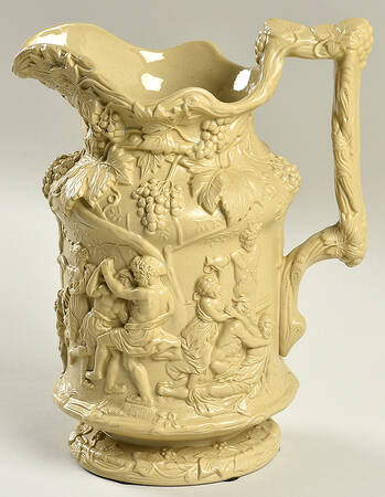 Bacchanalian Dance 48 Oz Jug by Charles Meigh & Sons