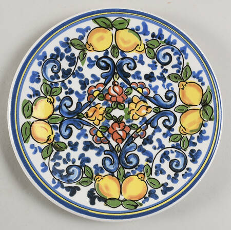 C0R13 Salad Plate by Ceramicheitalia