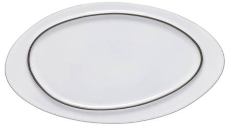 Ambar-White 14" Oval Serving Platter