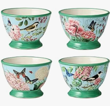 Flora Individual Ice Cream/Dessert Bowl
