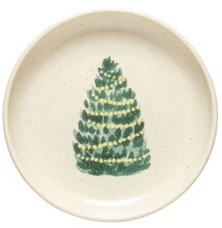 Pacifica Christmas Tree Appetizer Plate