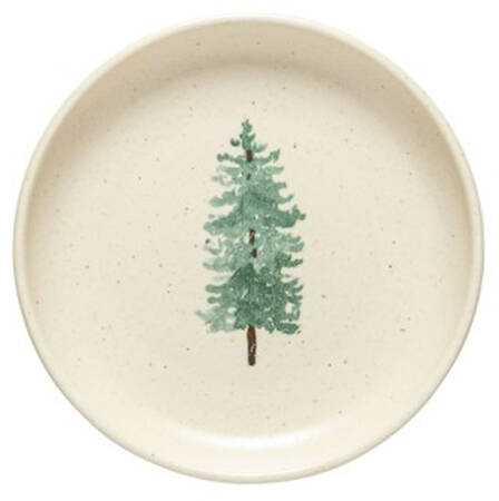 Pacifica Christmas Tree Appetizer Plate
