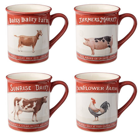 Vintage Farm Mug