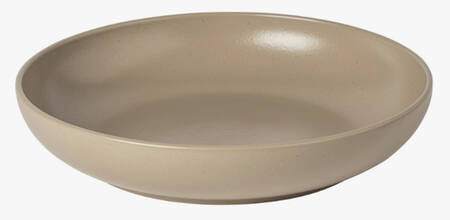 Pacifica Chestnut (Light Brown) 12" Shallow Round Bowl