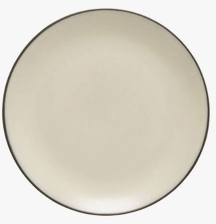 Stacked Organic-Salt (White) Salad Plate