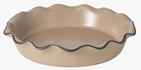 Stacked Organic-Cremini (Tan) 10" Pie Baking Plate