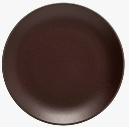 Stacked Organic-Port (Dark Brown) Salad Plate