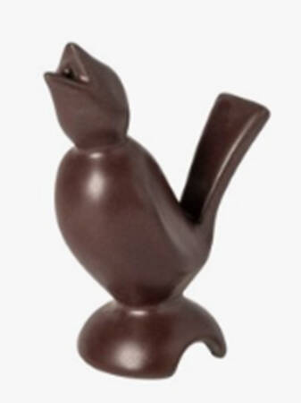 Stacked Organic-Port (Dark Brown) Pie Bird