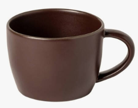 Stacked Organic-Port (Dark Brown) Mug