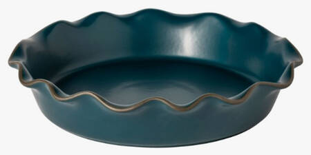 Stacked Organic-Deep Sea (Blue) 10" Pie Baking Plate