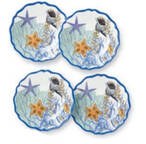 Blue Lagoon (Melamine) Canape Plate