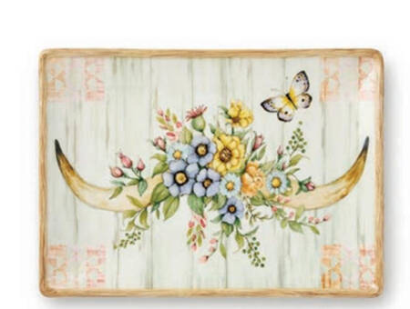 Rosewood Ranch (Melamine) 14" Rectangular Serving Platter