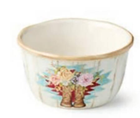 Rosewood Ranch (Melamine) Individual Ice Cream/Dessert Bowl