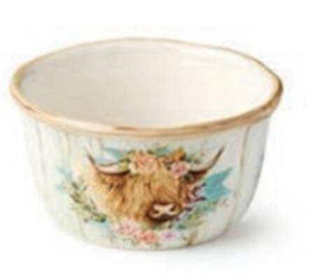 Rosewood Ranch (Melamine) Individual Ice Cream/Dessert Bowl