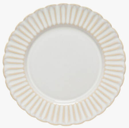 Cristal White Salad Plate