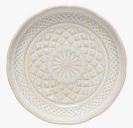 Cristal White Appetizer Plate