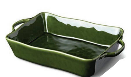 Harvest Fields 14" Rectangular Baker