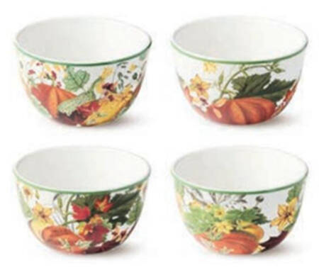 Harvest Fields Individual Ice Cream/Dessert Bowl