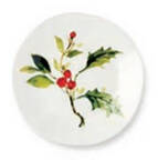 Holly and Vines Salad/Dessert Plate