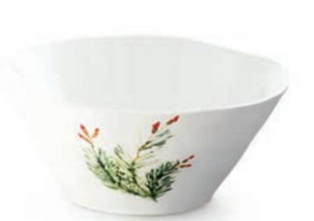 Holly and Vines 10" Round Deep Bowl