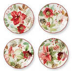 Winter Blooms Salad/Dessert Plate