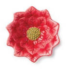 Winter Blooms Figural Dessert Bowl