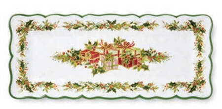 Holly Tree (Melamine) 19" Rectangular Serving Platter