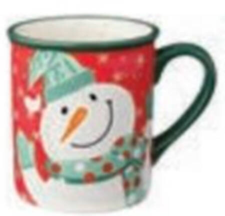 Festive Christmas Snowman Mug