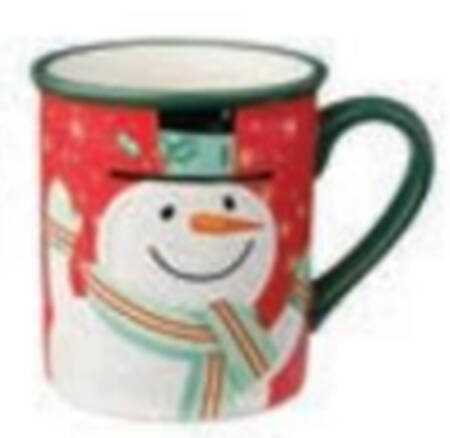 Festive Christmas Snowman Mug