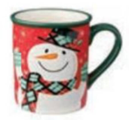 Festive Christmas Snowman Mug