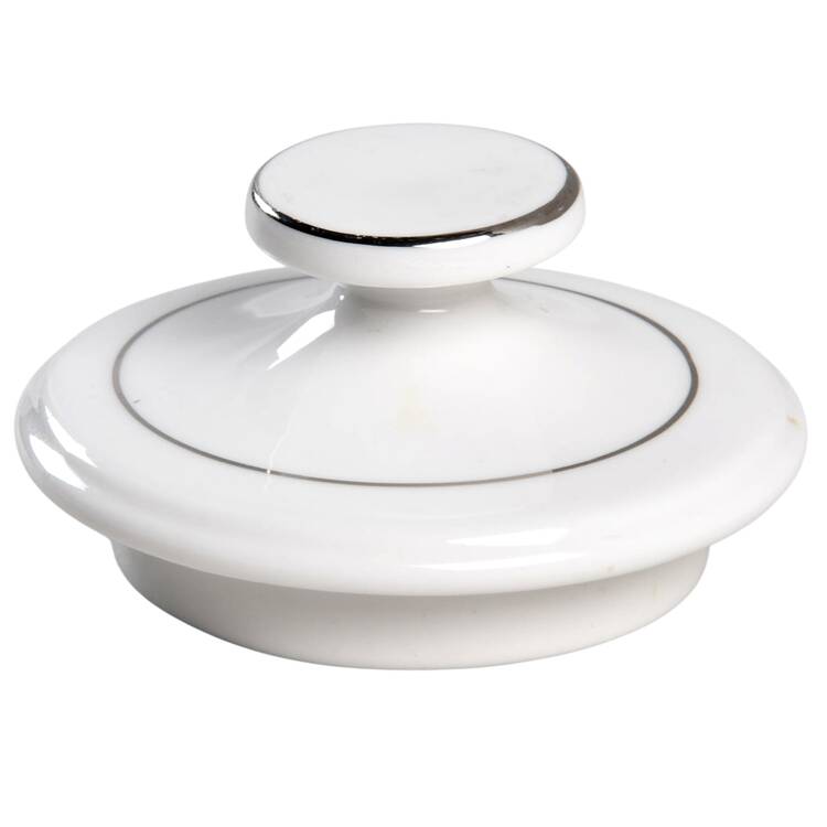 CX877 Platinum Trim Lid for Sugar Bowl
