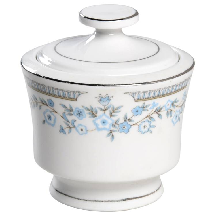 CX877 Platinum Trim Sugar Bowl & Lid