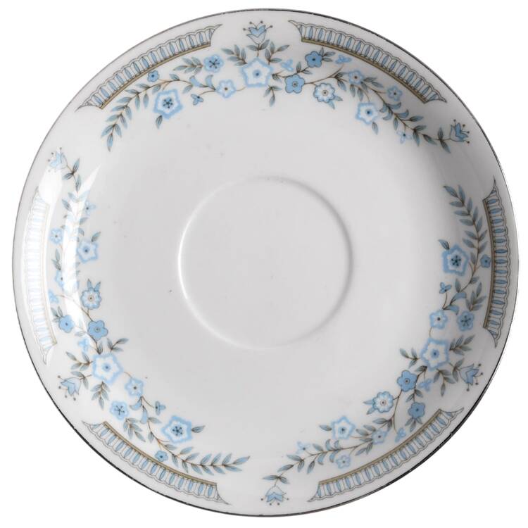 CX877 Platinum Trim Saucer
