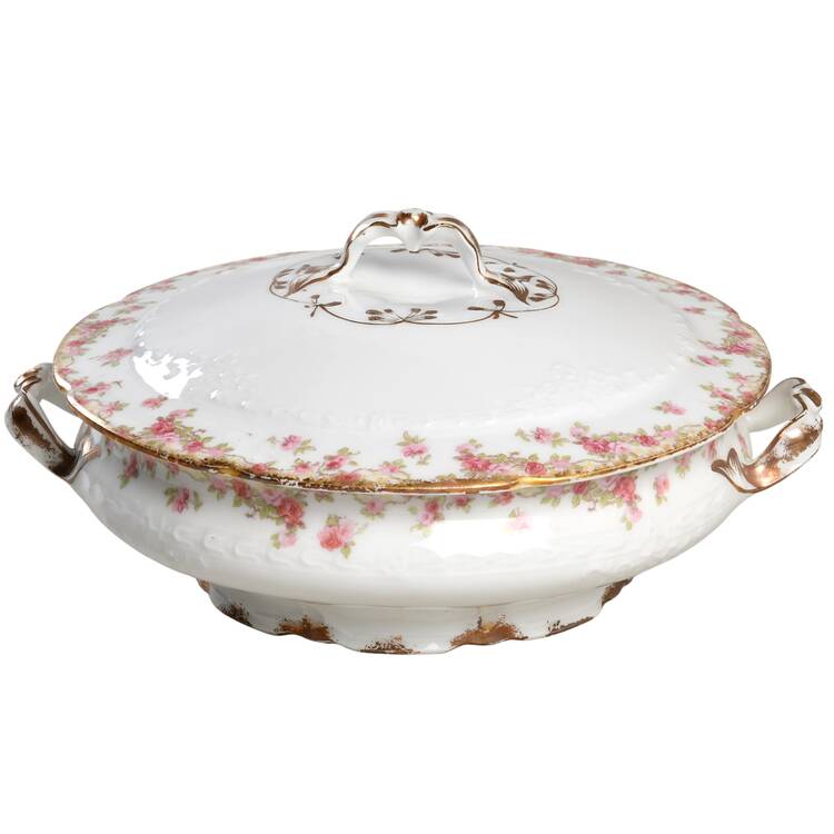 CHF2041 Round Covered Vegetable by Charles Field Haviland