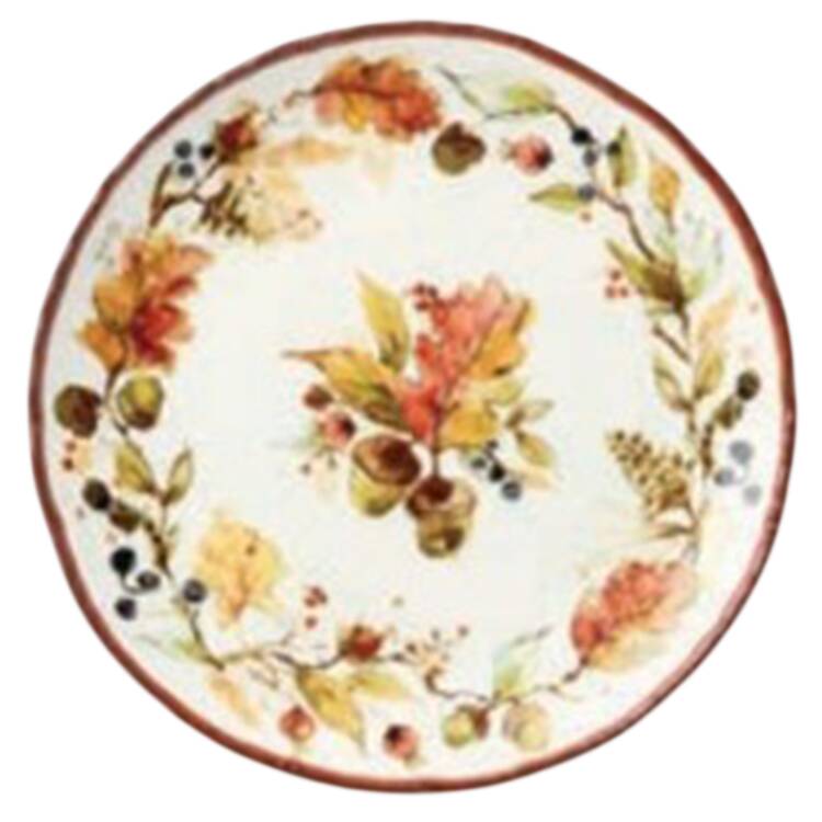 Autumn Meadows Salad Plate