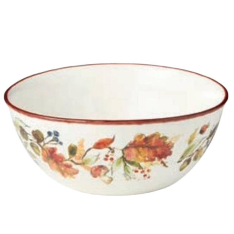 Autumn Meadows 10" Round Deep Bowl