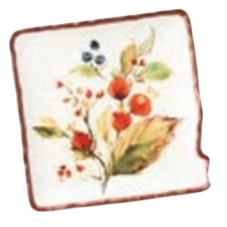 Autumn Meadows Canape Plate