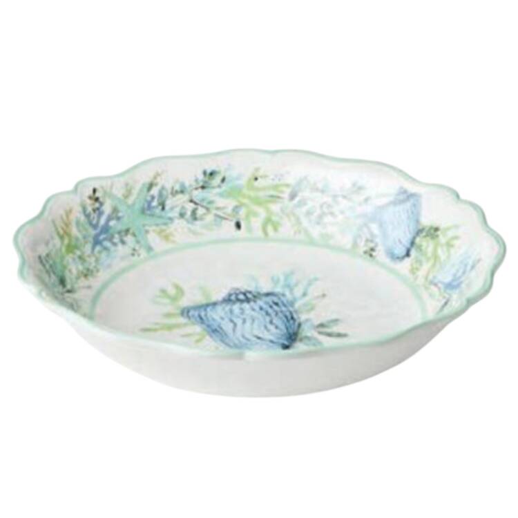 Sea Glass 13" Round Serving Bowl