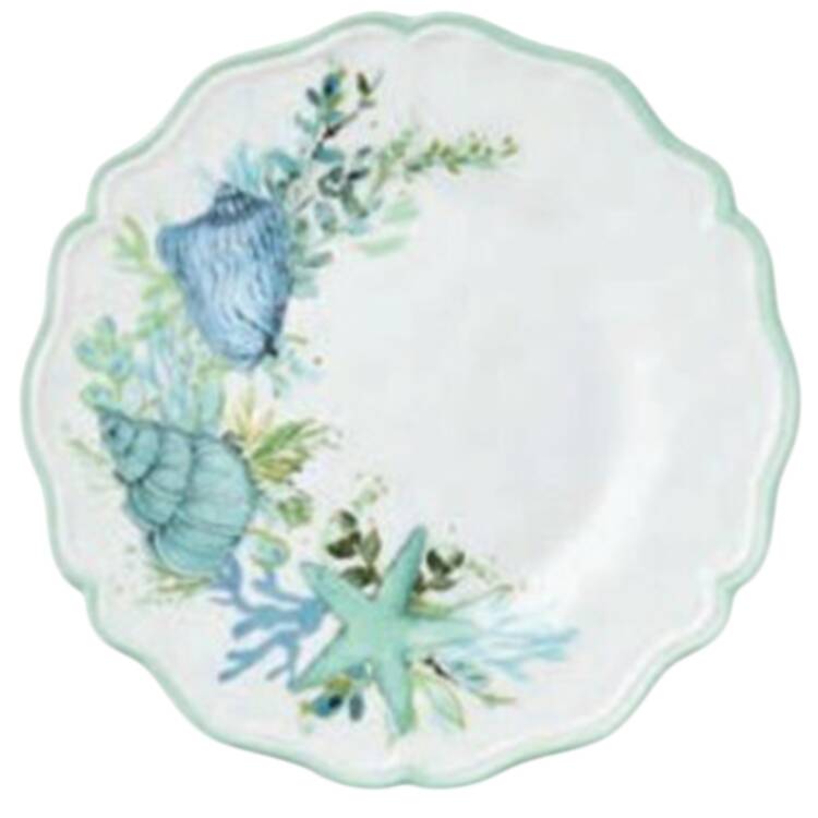 Sea Glass Salad Plate