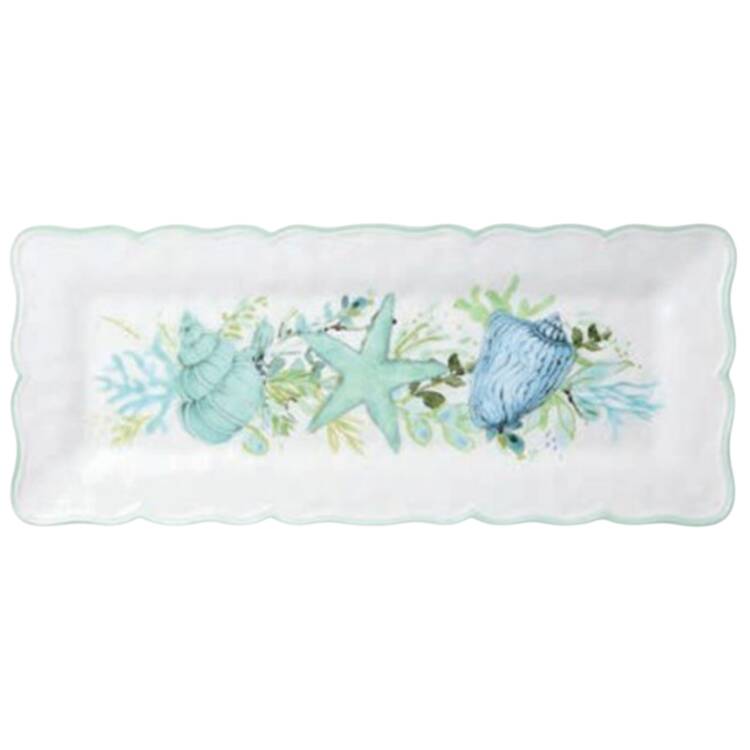 Sea Glass 19" Rectangular Serving Platter