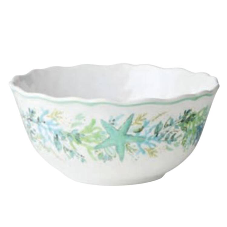 Sea Glass 11" Round Deep Bowl
